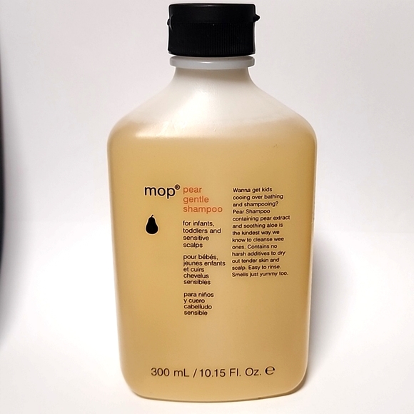 MOP Pear Gentle Shampoo for Sensitive Scalp 10.15 fl.oz - Picture 2 of 2